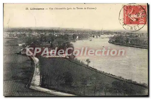 Cartes postales Libourne Vue D'Ensemble