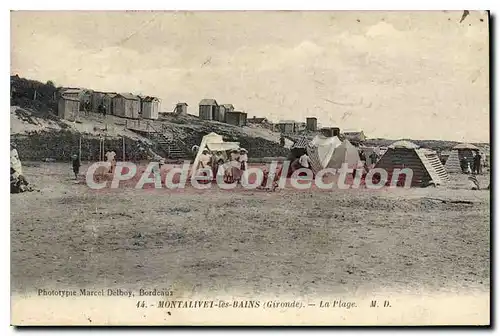 Cartes postales Montalivei Les Bains La Plage