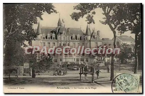 Cartes postales Arcachon Le Casino De La Plage