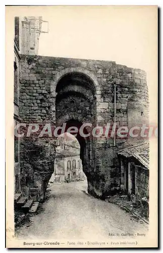 Cartes postales Bourg Sur Gironde Porte Due