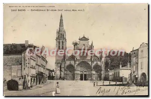 Cartes postales Bazas Cathedrale St Jean