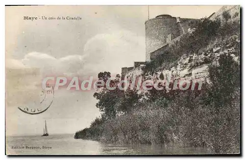 Cartes postales Blaye Un Coin De La Citadelle