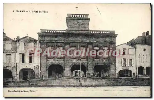 Cartes postales Bazas L'Hotel De Ville