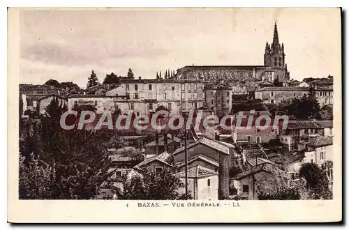 Cartes postales Bazas Vue Generale