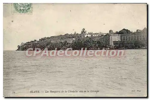Cartes postales Blaye Les Remparts De La Citadelle