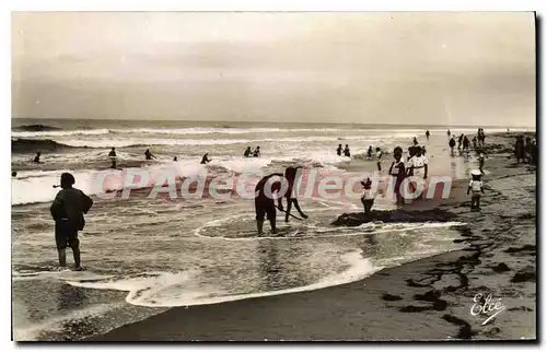 Ansichtskarte AK Arcachon Cap Ferret Bassin Les Vagues De I'Ocean