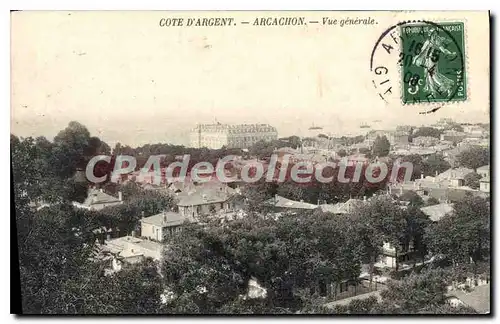 Cartes postales Arcachon Vue Generale