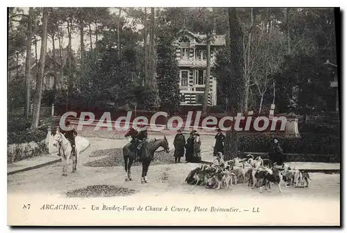 Ansichtskarte AK Arcachon Un Rendez Vous De Chasse