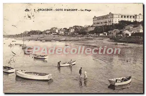 Cartes postales Arcachon Cote D'Argent La Plage