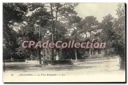 Cartes postales Arcachon La Place Bremontier