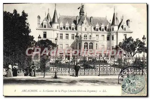 Cartes postales Arcachon Le Casino De La Plage
