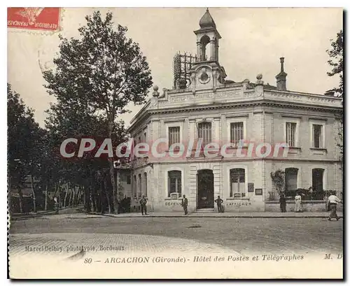 Cartes postales Arcachon Hotel Des Postes Et Telegraphes