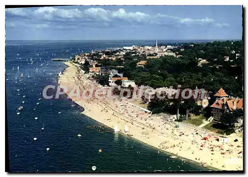 Moderne Karte Arcachon Au Fond Le Moulleau Pereire