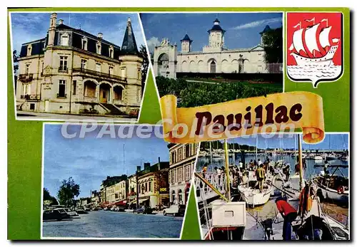 Cartes postales moderne Pauillac Les Tourelles Les Quais Le Port De