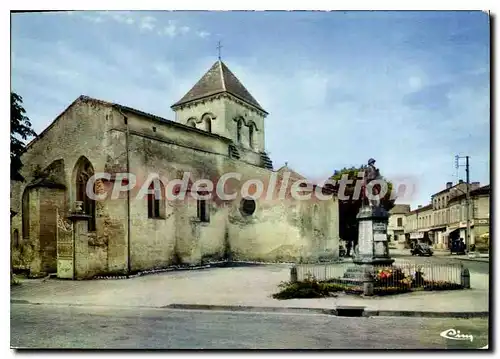 Moderne Karte St Christoly De Blaye Place De I'Eglise