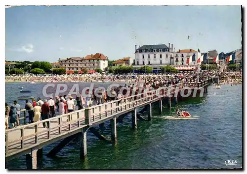 Moderne Karte Arcachon La Jetee Thiers Les Hotels