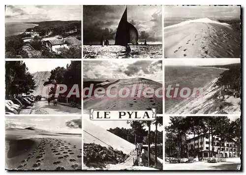 Cartes postales moderne Le Pyla Vue Sur La Corniche Le Foc Ballon Dune