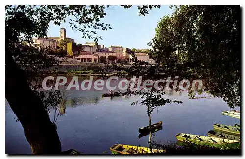 Cartes postales moderne Castillon La Bataille Vue Generale Sur La Ville Au Fond I'Eglise