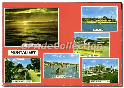 Cartes postales moderne Montalivet