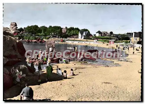 Cartes postales moderne Ploumanach Plage Saint Guirec