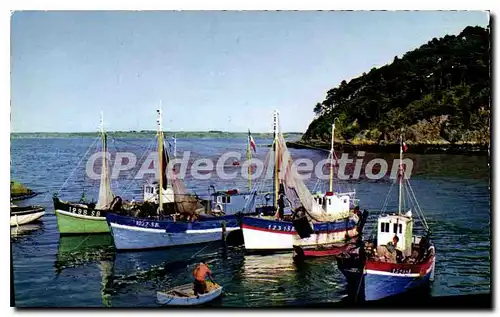 Cartes postales moderne Saint Brieuc Le L�gu� Les Chalutiers Au Repos