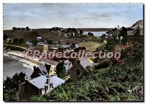 Cartes postales moderne Perros Guirec Vue Generale Sur La Plage De Trestrignel ET La Cale