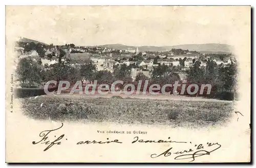 Cartes postales Vue Generale De Gueret