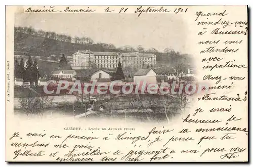 Cartes postales Gueret Lycee De Jeunes Filles