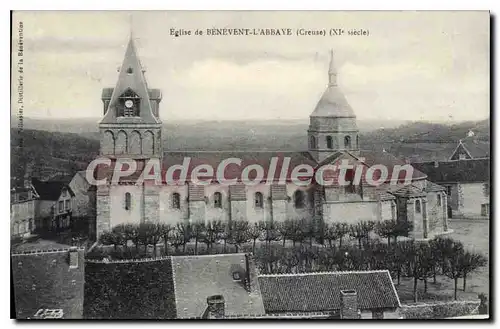 Cartes postales Benevent L'Abbaye �glise