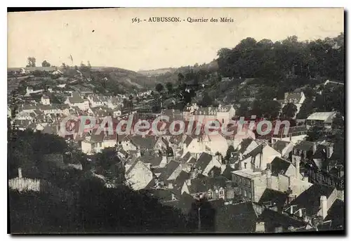 Cartes postales Aubusson Quartier Des M�ris