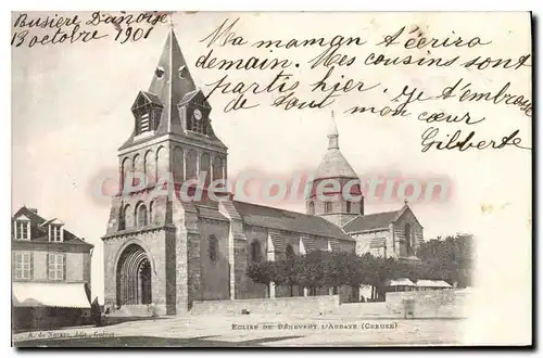 Cartes postales B�nevent L'Abbaye �glise