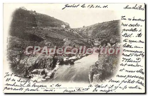 Cartes postales Gueret Les Rochers D'Anz�me