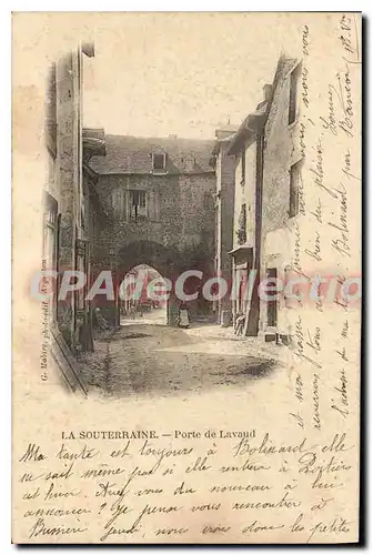 Cartes postales La Souterraine Porte De Lavaud