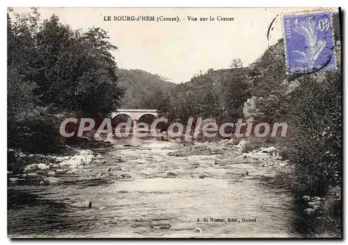 Ansichtskarte AK Le Bourg D'Hem Vue Sur La Creuse