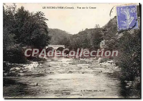 Cartes postales Le Bourg D'Hem Vue Sur La Creuse