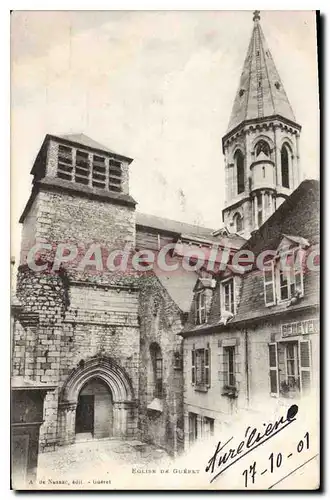 Cartes postales Gueret Eglise