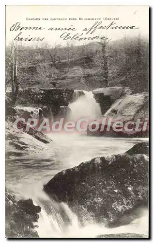 Ansichtskarte AK Cascade Des Jarreaux Pres Bourganeuf