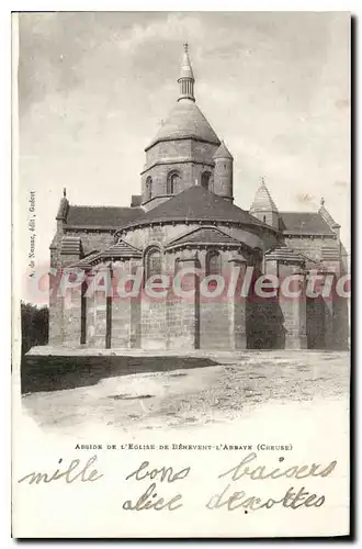 Cartes postales Abside De L'Eglise De Benevent L'Abbaye