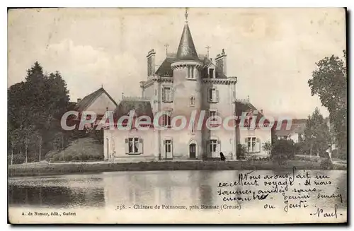 Cartes postales Chateau De Poinsouze Pr�s Boussac