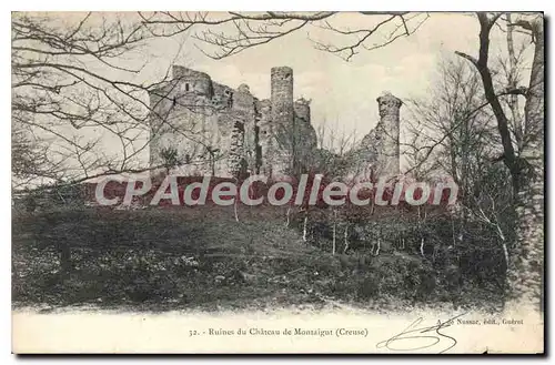 Cartes postales Ruines Du Chateau De Montaigut