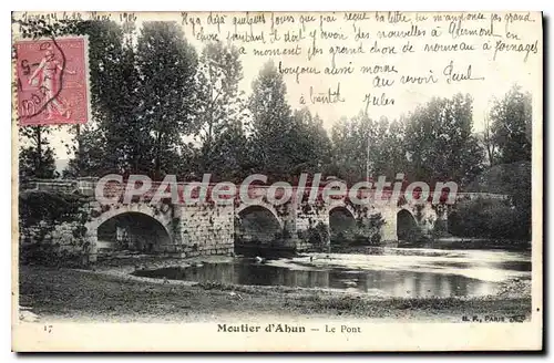 Cartes postales Moutier D'Ahun Le Pont