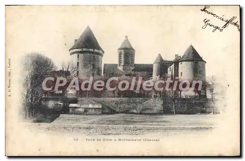 Cartes postales Bourganeuf Tour De zizim