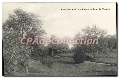 Cartes postales Chateau De Lasvy Un Coin Du Parc la tonnelle