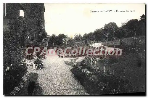 Cartes postales Ch�teau de Lasvy Un Coin Du Parc