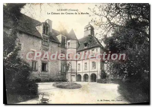 Ansichtskarte AK Gueret Le Chateau Des Comtes De La Marche