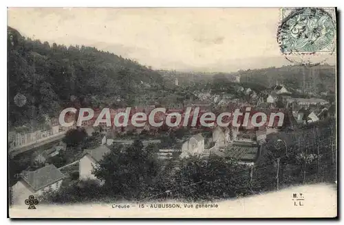 Cartes postales Aubusson Vue Generale