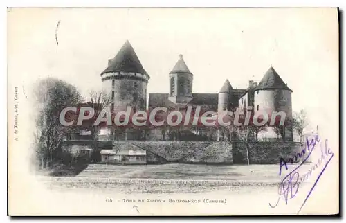 Cartes postales Bourganeuf Tour De Zizim