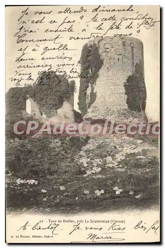 Cartes postales La Souterraine Tour De Bridier