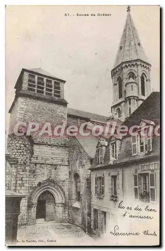 Cartes postales Gueret Eglise