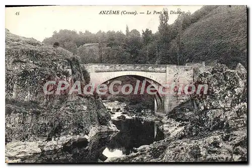 Ansichtskarte AK Anzeme Le Pont Du Diable